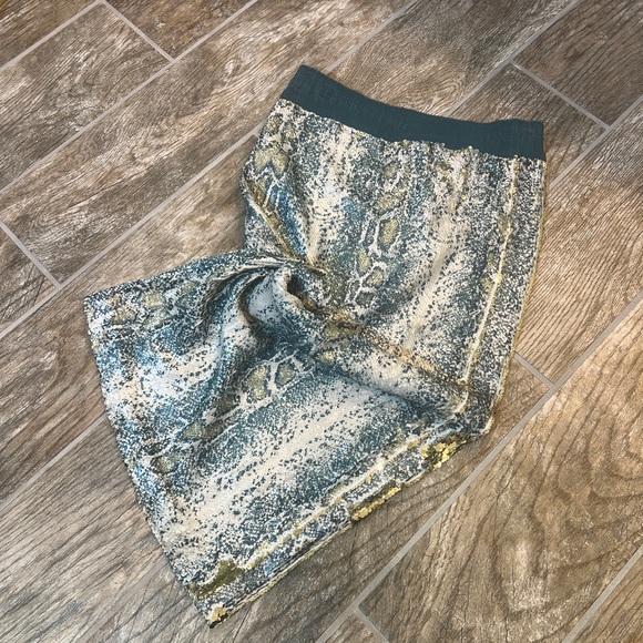 Le Superbe Liza Skirt Rattler Aqua, Women’s Size Small - Picture 6 of 10